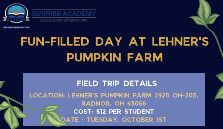 1st and 2nd Grade Field Trips to Lehner's Pumpkin Farm - Sunrise ...
